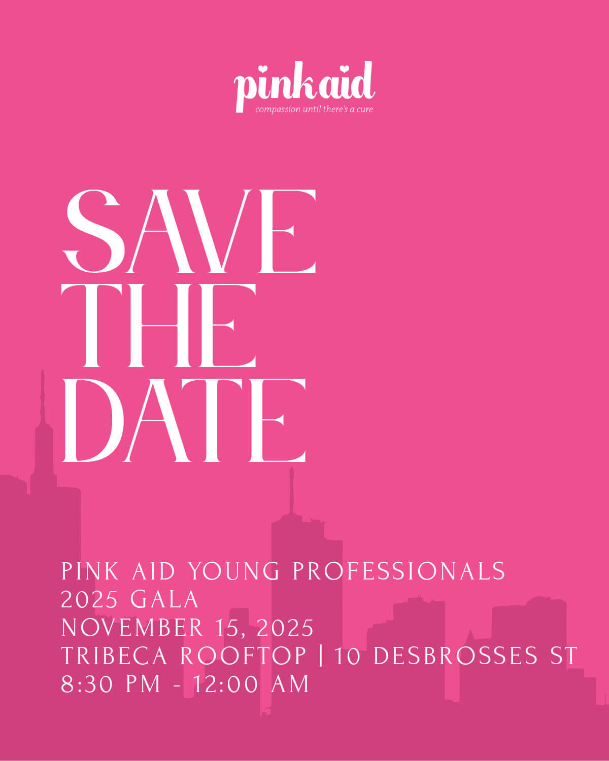 pink aid save the date pink aid save the date
